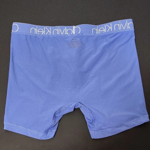 Calvin Klein Men's Vibrant Blue Boxer Briefs - Picture 5 of 6